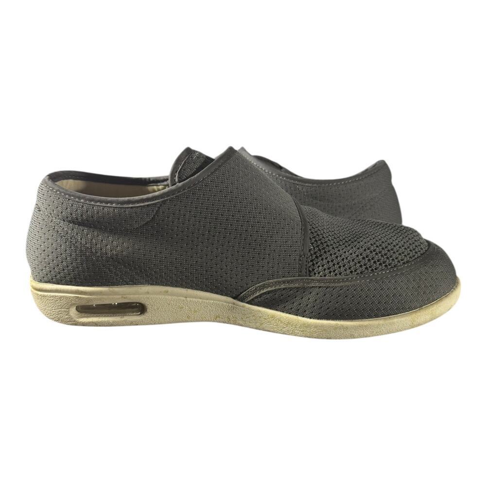 Youyun Diabetic Wide Swollen Feet Support Orthopedic Shoes Men's (Size: 13.5) - Picture 8 of 9